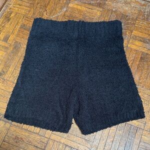 Skims Cozy Black Women's Shorts S/M